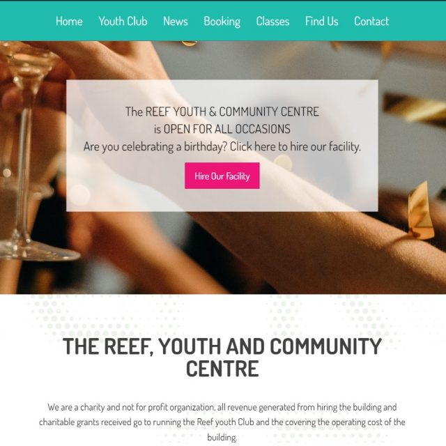 The Reef website