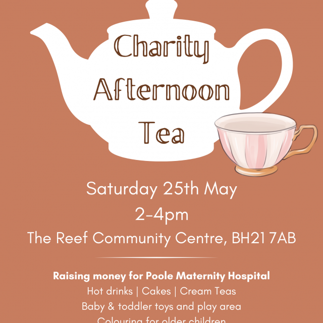 Charity Afternoon Tea Poster